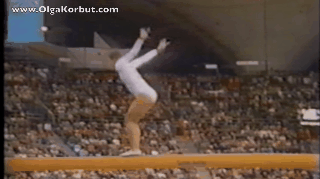 Olga Korbut Balance Beam Backbend - The Best Picture Of Beam