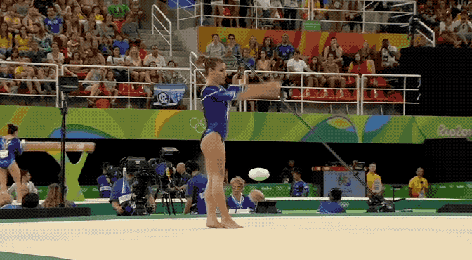 Straddle Jump Dancer Straddle Jump 1.5 | Balance Beam Situation